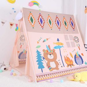 Vendita calda Tenda giocattolo per bambini indiani Princess Castle Game House Indoor e Outdoor Camping Yurt 2023
