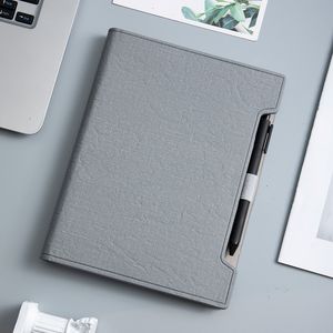 Notepads RuiZe Hard cover A5 Leather Diary Notebook Planner Binder 6 ring Office Stationery Business Notepad Agenda Note Book Refill 230614