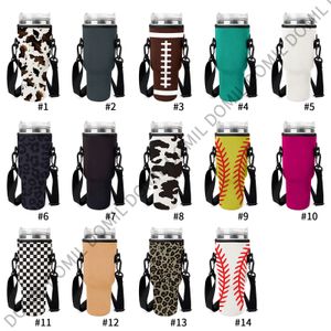 Customized Neoprene Water Bottle Holder Insulated Cooler Cup Bag Sleeves Neoprene Bottle Pouches DOM-1142311