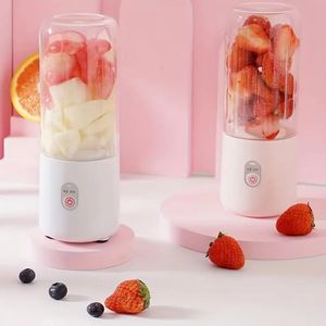 1pc Multifuncional Doméstico Portátil Viagens Totalmente Automático Juice Cup Juicer, fácil de limpar, pequeno extrator de frutas, Handheld USB carregamento mini máquina de suco