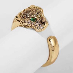 Designer Trendy Adjustable diamond panther ring and hand, personalized fashionable. FTM3