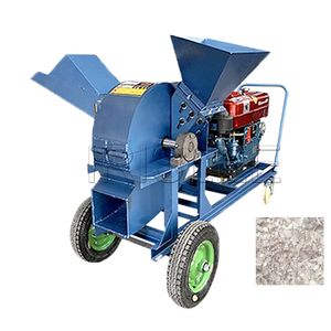 Bahçe Ağacı Şube Kırıcı Makine Chipper Shredder Elektrikli Dizel Benzin Ahşap Güç Ağacı Kırıcı Makinesi