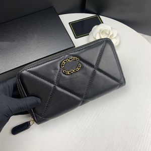 Najlepszy projektant portfel moda dla kobiet skórzane portfele klasyczne diamentowe kontrola diamentowa luksusowa karta kredytowa torebka AP0955B