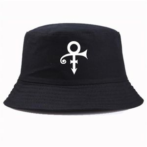 Logo Prince Bucket Hat Purple Rain Music Legend ikona Summer Casual Unisex Fisherman Hat53965965682672207p