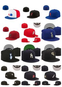 2023 Fit Fitted Hats для взрослых вышивающих манжет Snapbacks Designer Flat Hat Men Регулируемые хоккейные крышки Все команды логотип на открытом воздухе спорт закрытые сетчатые сетки заказа