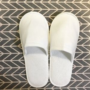 5 Pair Kids And Adult Hotel Travel Spa Disposable Slippers Home Guest Slippers White Shoes Children Disposable Slippers Quality