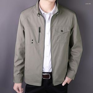 Men's Jackets 2023 Spring For Men Stylish Jacket Travel Clothes Oversize Double Sided Thin Casual Solid Color Top Mens