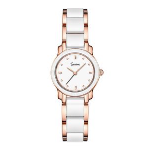 Relógio feminino simples temperamento estudante moda feminina pequena pulseira relógio de quartzo marca feminina autêntica liga de couro requintado montre de luxo presentes d2