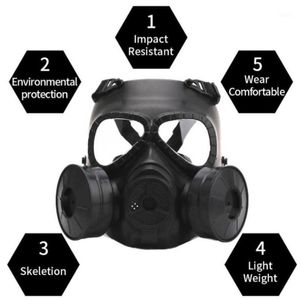 Tactical Hood 2021 Style Gas Mask Breathing Creative Stage Performance Prop For CS Field Equipment Cosplay Protection Halloween Ev222k