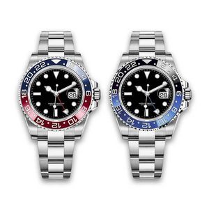 Roller Watches Mens Luxury Automatic Mechanical 41mm rostfritt stål Klocka guld super lysande armbandsur safirglas julgåva 8oju