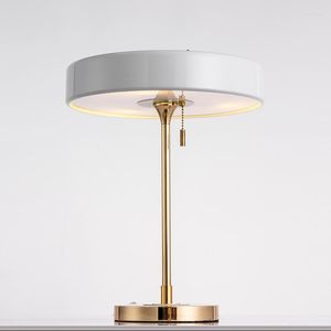 Table Lamps Modern Glass Nordic Simple Bedroom Bedside Reading Desk Lamp Home Decoration LED Lights E27 Lamparas Lighting