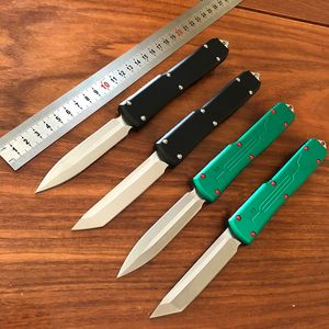 US EU UK Style UT85 Automatisk kniv D2 -blad ut den främre Fast Open EDC Tool Auto Knives Outdoor Camping Bär skärande överlevnad Knifes UT88 UT121 Godfather 920 EXOCET