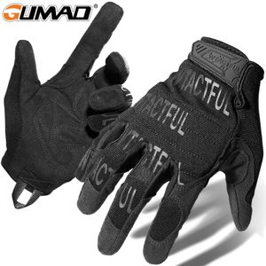 Luvas Esportivas Masculinas Tactical Shockproof Camo Airsoft Full Finger Glove Military Hiking Mittens Bike Cycling Shooting Bicicleta Driving Gym 230615