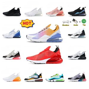 270 scarpe da corsa di alta qualità 270 scarpe da basket sneakers da uomo di reazione summit white college red dust cactus multi sneakers outdoor da donna stivali da combattimento