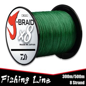 Braid Line 8 Strand 300m 500m Japan Super Strong PE Braided Fishing Line Multifilament Braid Thread 8 Braid 18LB 22lb 35lb 87LBS 230614