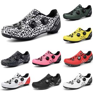 2023 sapatos de ciclismo casuais multicoloridos respiráveis masculino preto vermelho branco cinza verde amarelo rosa tênis masculino esportivo ao ar livre