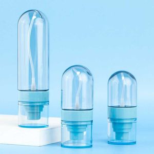 新しい30/50/100ml透明な旅行スプレープラスチックボトルポータブル補充可能ボトル空のアトマイザーミニデザイン液体ディスペンサー