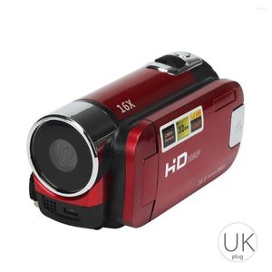 Camcorder Handheld Digital Video 16X Zoom DV Überwachungskamera Camcorder Pografie Elektronik Camping Zubehör Schwarz EU-Stecker