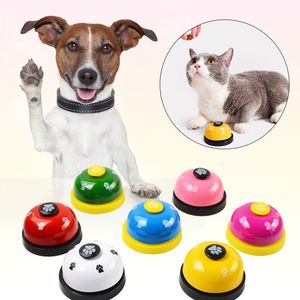 Divertenti giocattoli per animali domestici per cani Gatti Train Dog Feeding Squillo Paw Bell Interactive Squeak Puppy Cat Toy mascotas Accessori Forniture