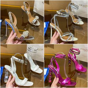 Designer Love Bubble Decoration Suede leather sandal Women Fashion Tequila Leather sandals 8.5cm-10.5cm heel height Sexy High quality banquet Party High-heeled shoe