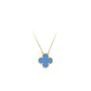 Pendant Necklaces Gold Designer Clover Cleef Necklace Jewelry Factory High Quality with Box Have Nature Sailormoon