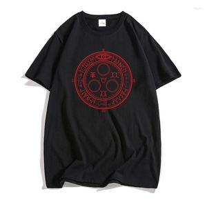 メンズTシャツサイレントヒルTシャツの男性ハローシールメタトロンホラー映画コットンTシャツプリント短袖ティーメンズシャツ