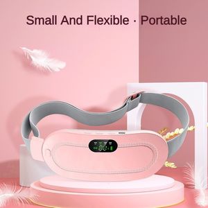 Slimming Belt Menstrual Heating Pad Smart Warm Belt Relief Waist Pain Cramps Vibrating Abdominal Massager Electric Waist Belt Device 230614