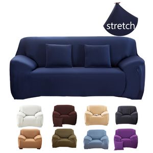 Stolskydd Elastisk soffa omslag för vardagsrumssoffa Slipcover Couch Cover 1234 Seater Corner Soffa Cotton Covers Copridivano 230614