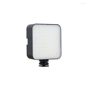 Flash Heads Mini LED Video Light Camera Bi-Color 3200-5600K CRI95 Con 3 Cold Shoe Vlog Fill 2000mAh Panel Lamp Pography