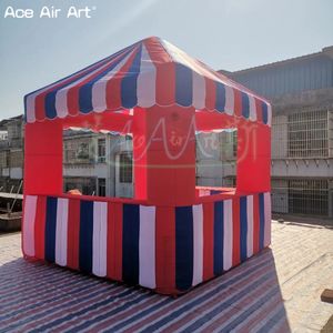 2023 Наружные надувные закуски концессионная стенд для карнавала / палатка для рекламы или продажи