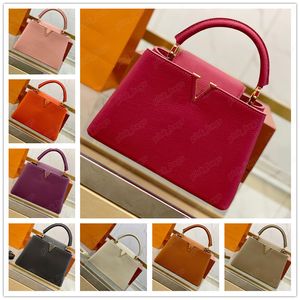 المصمم الكلاسيكي حقيبة يد أعلى مقبض النساء مصممة أكياس الكتف الكتف الكابوسين BB Totes Crossbody Bag Aurillon Leather Handbags Woman 2306152BF