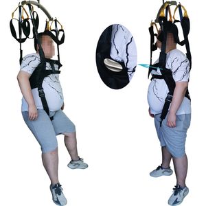 Other Health Beauty Items Patient Lift Slings Medica Transfer Gait Belt Standing Aids Strap Walking Support Fold up Full Body Exerciser Free Size 230614