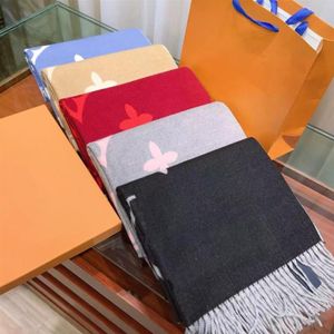 Designer Scarf Winter Women Soft Cashmere Scarves for Lady Sciarpa Echarpe Schal Shawls Wrap Blanket Bandana Tassel Fringed 5 colo328T