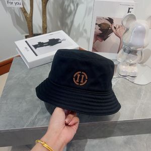 Eimerhut Designer Hut Luxushüte für Männer Strandhut Frauen Feste Farbe Fischer Hut