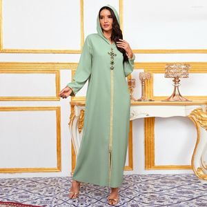 Casual Dresses Fashion Mesh Dress 2023 African Abaya Dubai Turkiet Muslim Islam kläder Long Women Robe de Moda Musulman Djellaba Femme