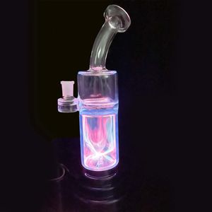 Plasma Bong Borosilicate 12 tum Glass Bong Water Pipe Bubbler 14mm Kvinnlig fog