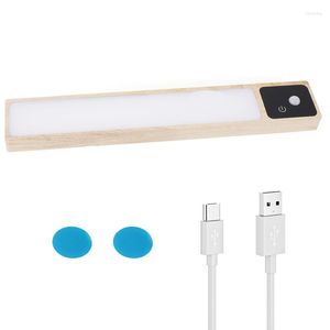 Lampada da parete sotto le luci dell'armadio Wireless 30 LED Ricaricabile Luce per armadio Magnete Stick On Counter Illuminazione Cassaforte per interni