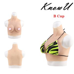 Mama Form KnowU B Cup Simulação Peito Para Travesti Crossdresser Mamas de Silicone Seios Falsos Formas Próteses 230616