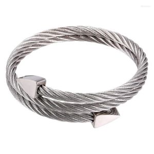 Charmarmband Titanium Jon Bangle Triangle Multilayer Crainoc Osmium Magnetic Open Justerbar armband