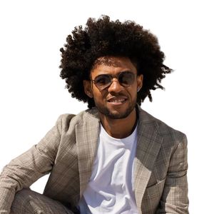 14 polegadas indiana remy virgem substituição de cabelo humano 6mm afro curl perucas masculinas cor natural 150% densidade unidade de renda completa para homens negros