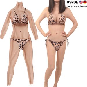 Forma de mama Eyung Silicone Bodysuit completo com tubo vaginal e cateter para transgêneros Crossdressers Formas de mama de silicone Drag Queen 230615