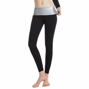 Bacak şekillendirici Chenye şekillendiriciler pantolon sauna şekillendiriciler ter sauna efekt zayıflama pantolon shapewear egzersiz spor salonu tozlukları fitness yüksek bel pantolon 230615