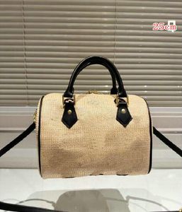 Luxury Designer Bag Straw Summer women's mens weave Beach bags hollow out handbag clutch tote crossbody travel fashion handbags Shoulder Bag jKhu764