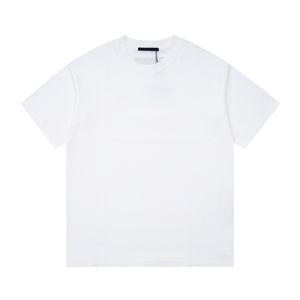xinxinbuy Männer Designer T-Shirt 23ss Brief Stickerei Muster Kragen Kurzarm Baumwolle Frauen grün Khaki S-L