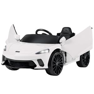 Funtok McLaren GT 12V Kids Electric Ride Remote Control Storage SpaceとLow Battery Reminder機能を備えたおもちゃの車