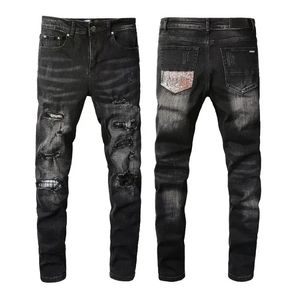 Jeans masculinos da moda marca de luxo CH jeans cruz azul americana calças retas