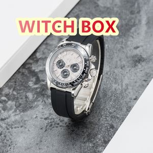 New Men's Watch High Quality VK Quartz/Mechanical Men's Watch Color Rubber Strap Sport Timing Code Watch