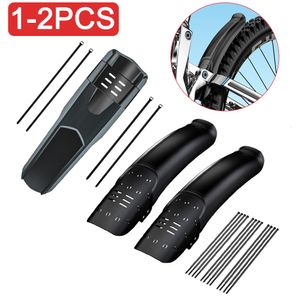 Bike Fender 12Pcs Bicycle Fenders MTB Mud Guard Wings for Bicycle Mountain Road Bike Front Rear Mudguard Bicycle Accessories Spare Part 230616