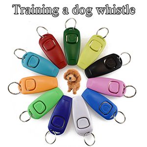 Pet Dog Training Whistle Clicker Söt husdjurstränare Klicka