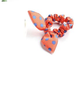 2020 Dei Bambini Delle Donne Della Fascia Dei Capelli Carino Polka Dot Arco Orecchie di Coniglio Della Fascia Della Ragazza Anello Scrunchy Bambini Coda di Cavallo Titolare Accessori per Capelli